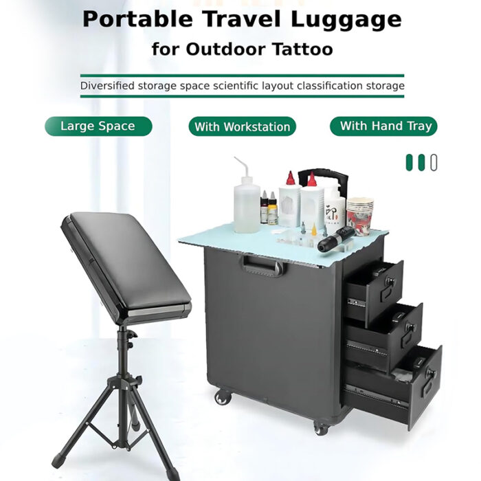 Multifunctional Tattoo Traveling Luggage